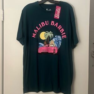 Malibu Barbie Graphic Print Short Sleeve T-Shirt